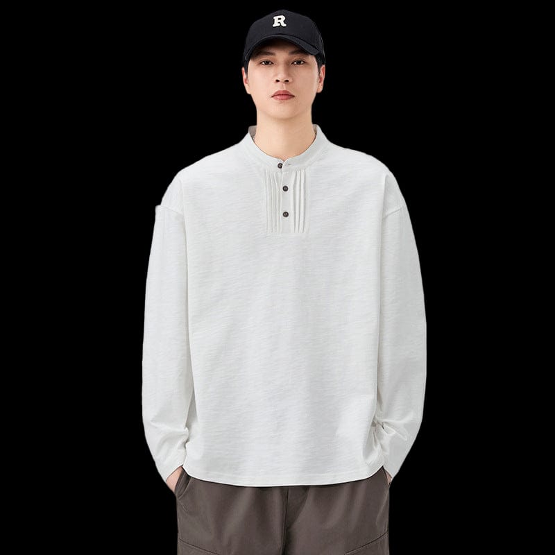 BUTTONED LONGSLEEVE