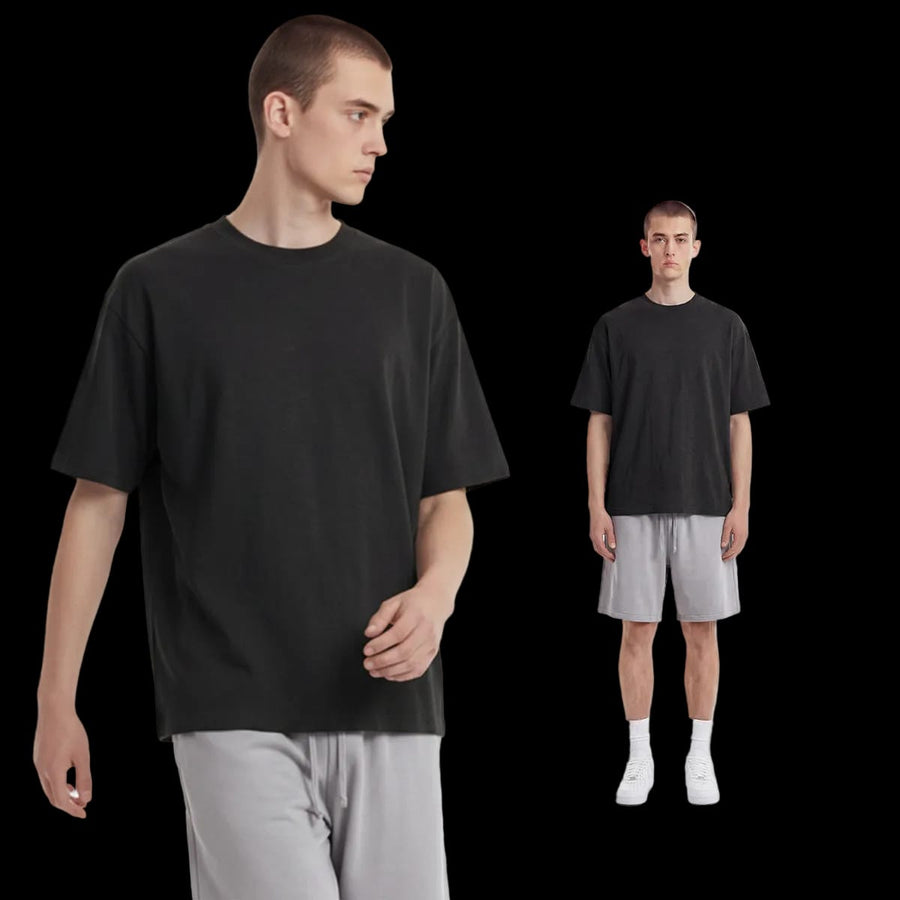 SLUB COTTON TEE
