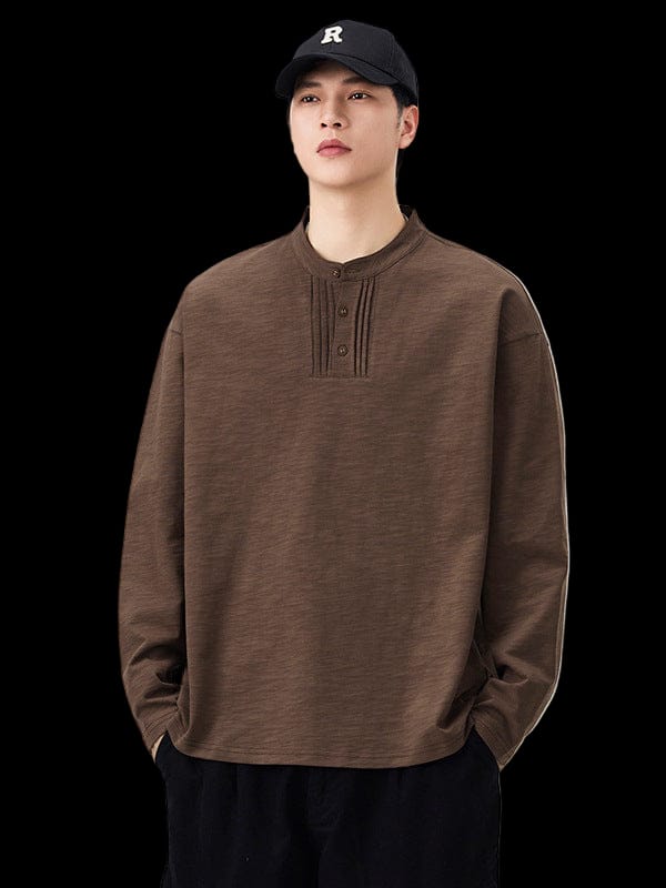 BUTTONED LONGSLEEVE