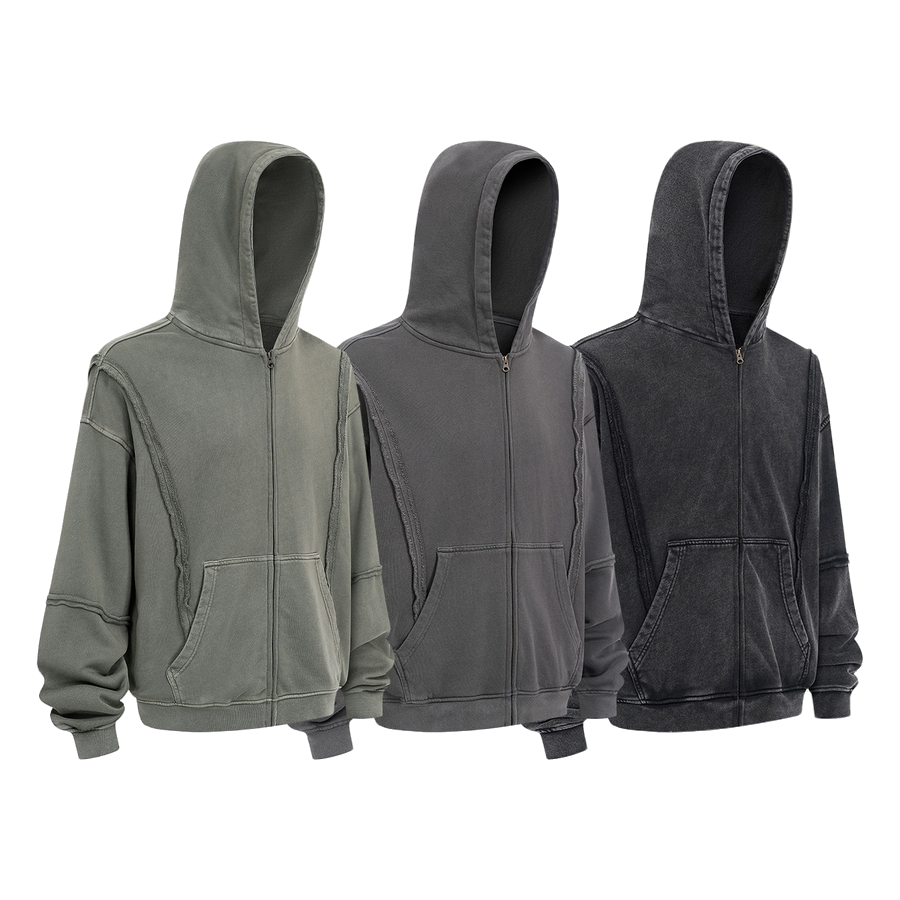 EDGY ZIP-UP