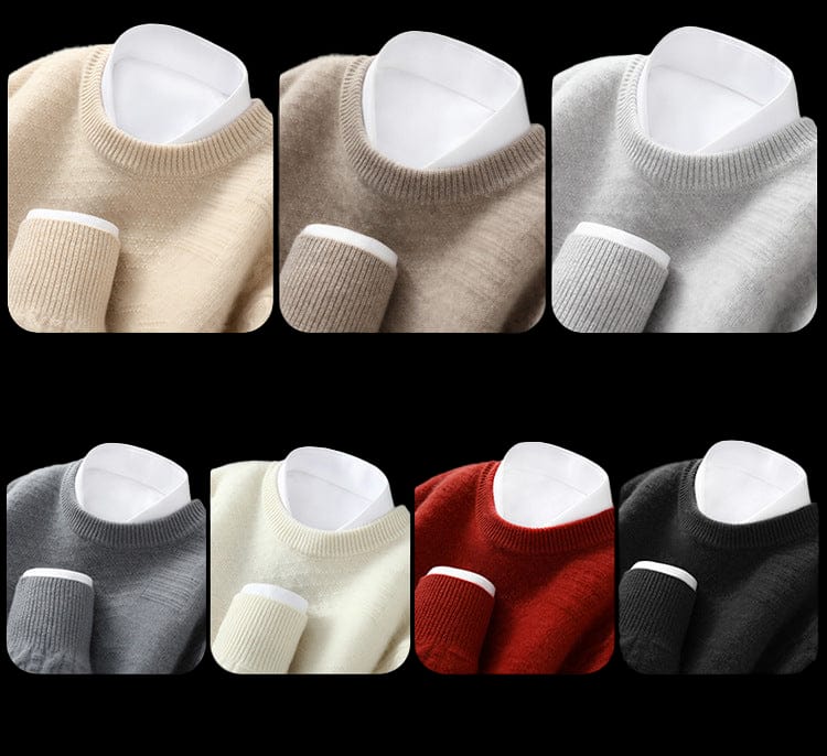 Patterned Wool Jumper