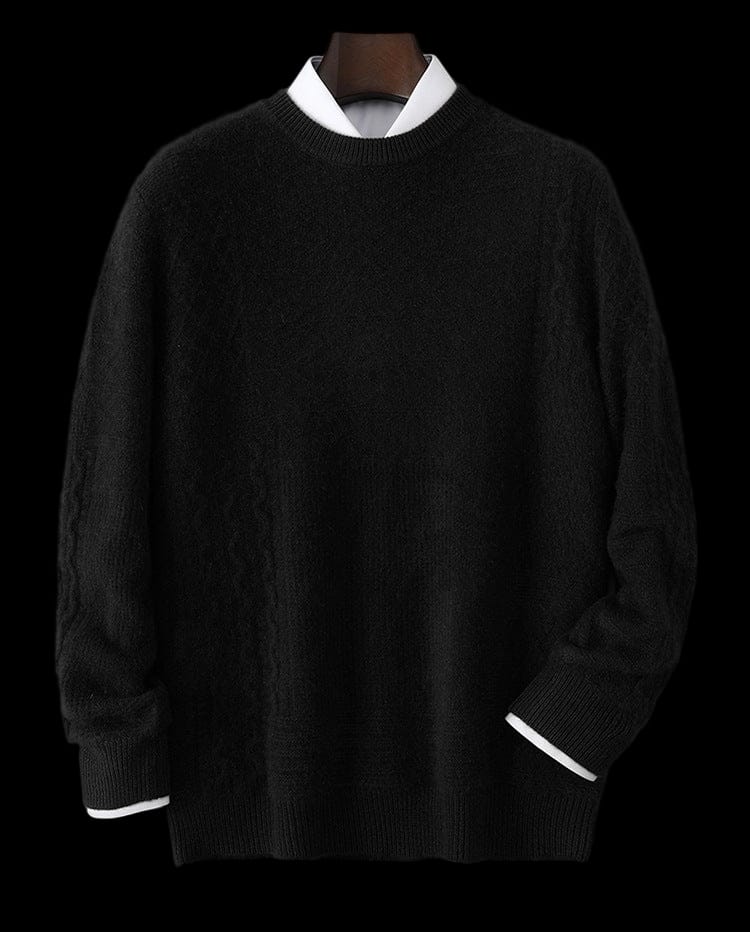 Patterned Wool Jumper