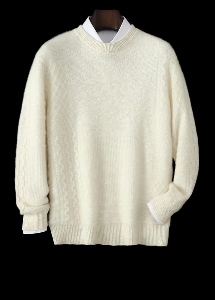 Patterned Wool Jumper