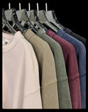 WAFFLE HENLEY LONGSLEEVE