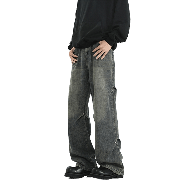 RIVET DROP JEANS