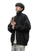 HERITAGE ROLL-NECK CARDIGAN