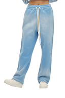 BLEACHED FLEECE SWEATPANTS