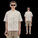 THE CRACKED JACQUARD DYE TEE