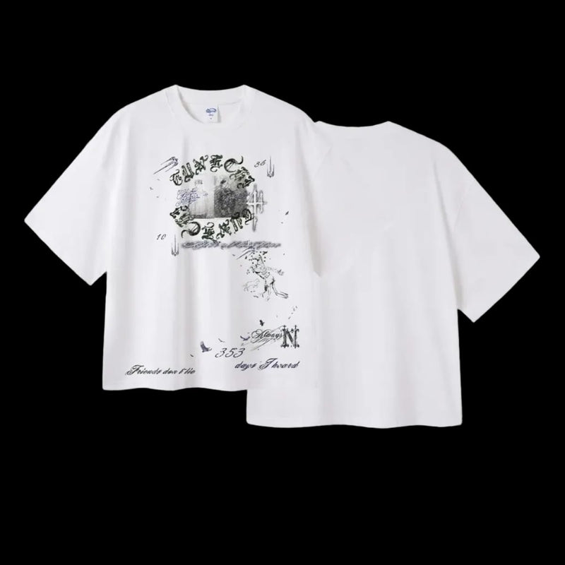 THE RETRO GRAFFITI BOXY TEE
