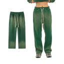BLEACHED FLEECE SWEATPANTS