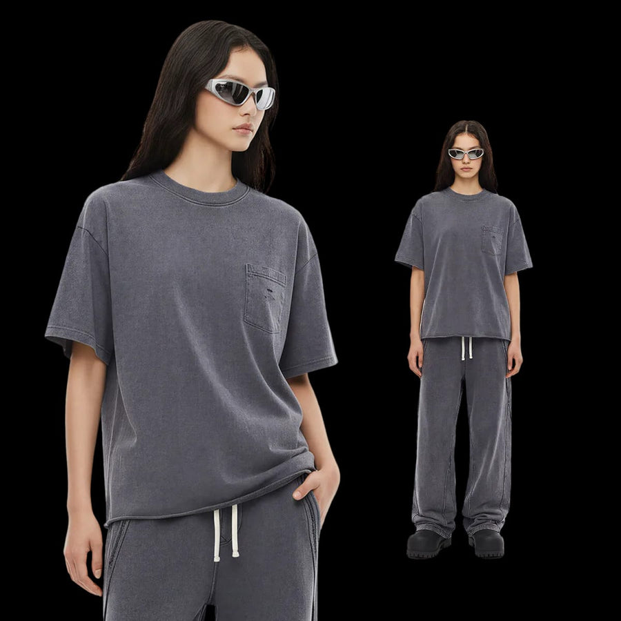 POCKET WASHED TEE