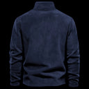 Polar Quarter-Zip Navy back