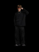 Spliced workwear pants