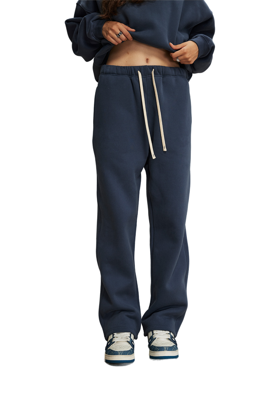 Colorblock Fleece Sweatpants