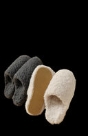 Sherpa Mules, sole and sherpa upper