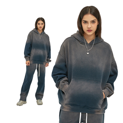 Bleached Fleece Hoodie