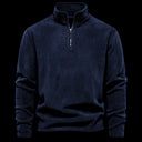 Polar Quarter-Zip Navy flat
