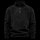 Polar Quarter-Zip Black flat