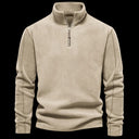 Polar Quarter-Zip Beige flat