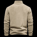 Polar Quarter-Zip Beige back
