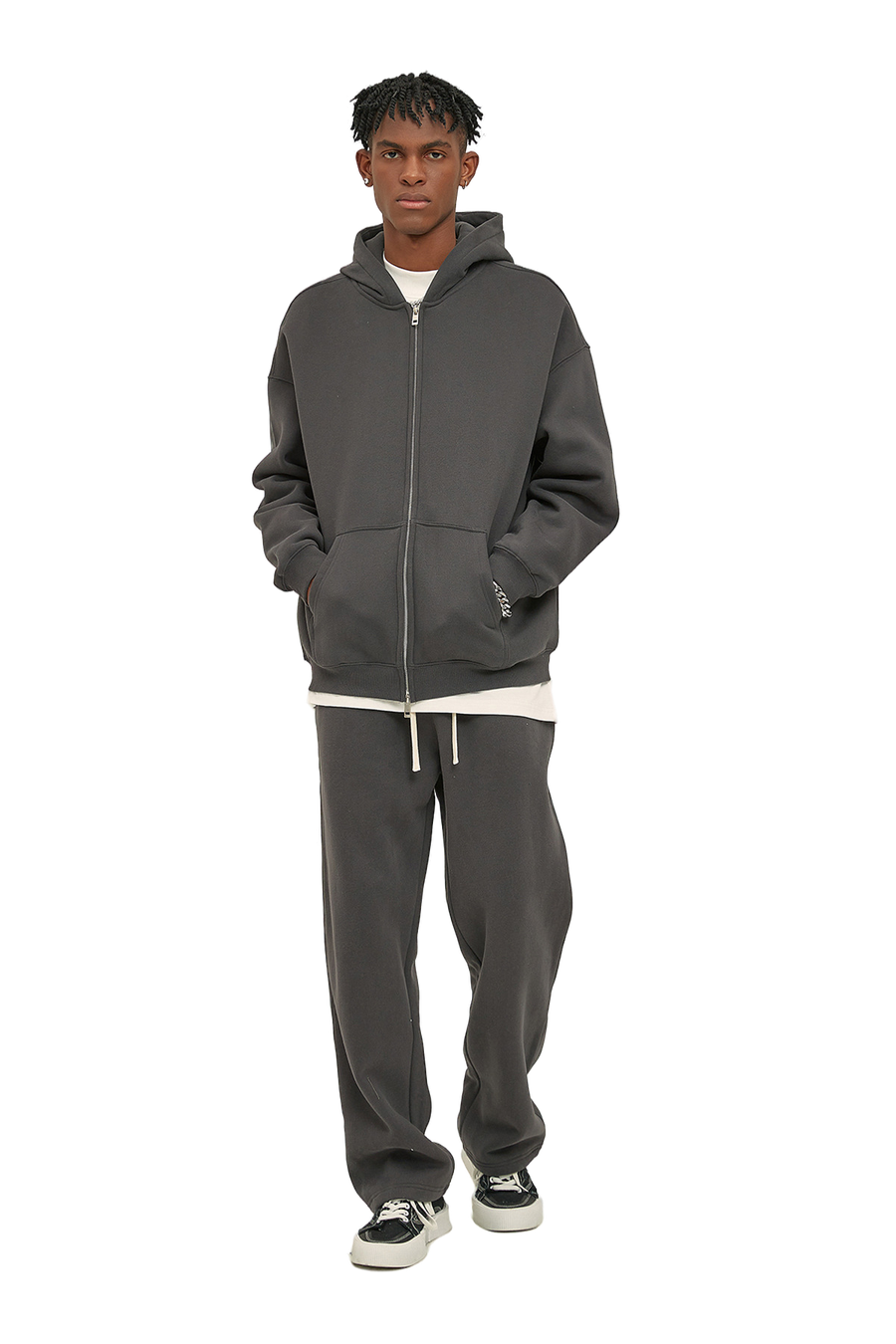 Fleece Zip-Up Hoodie