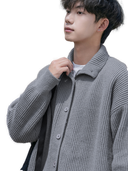 HERITAGE ROLL-NECK CARDIGAN