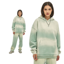 BLEACHED FLEECE HOODIE