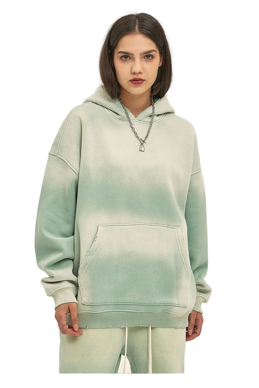 Bleached Fleece Hoodie