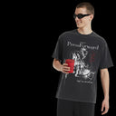 PRESS FORWARD GRAPHIC TEE