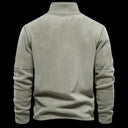 Polar Quarter-Zip Olive back