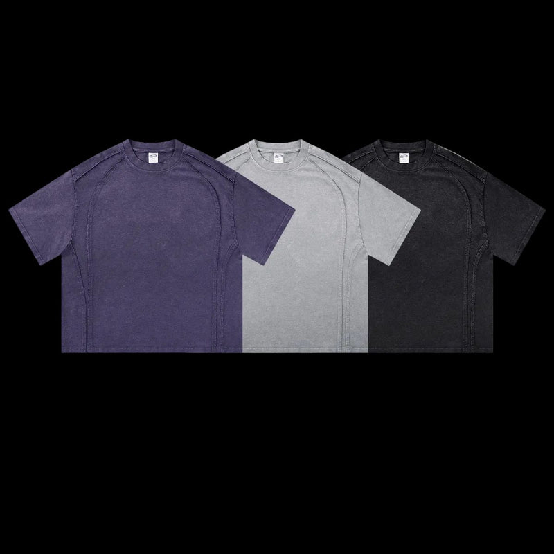 WASHED SPLICED TEE