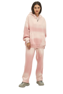 BLEACHED FLEECE HOODIE