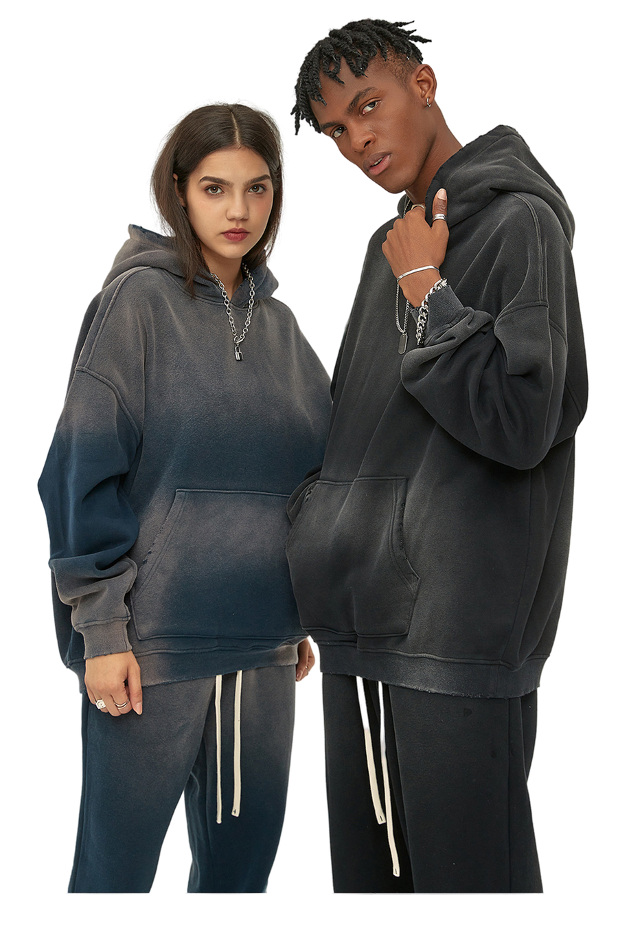 Bleached Fleece Hoodie