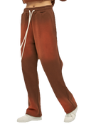 BLEACHED FLEECE SWEATPANTS