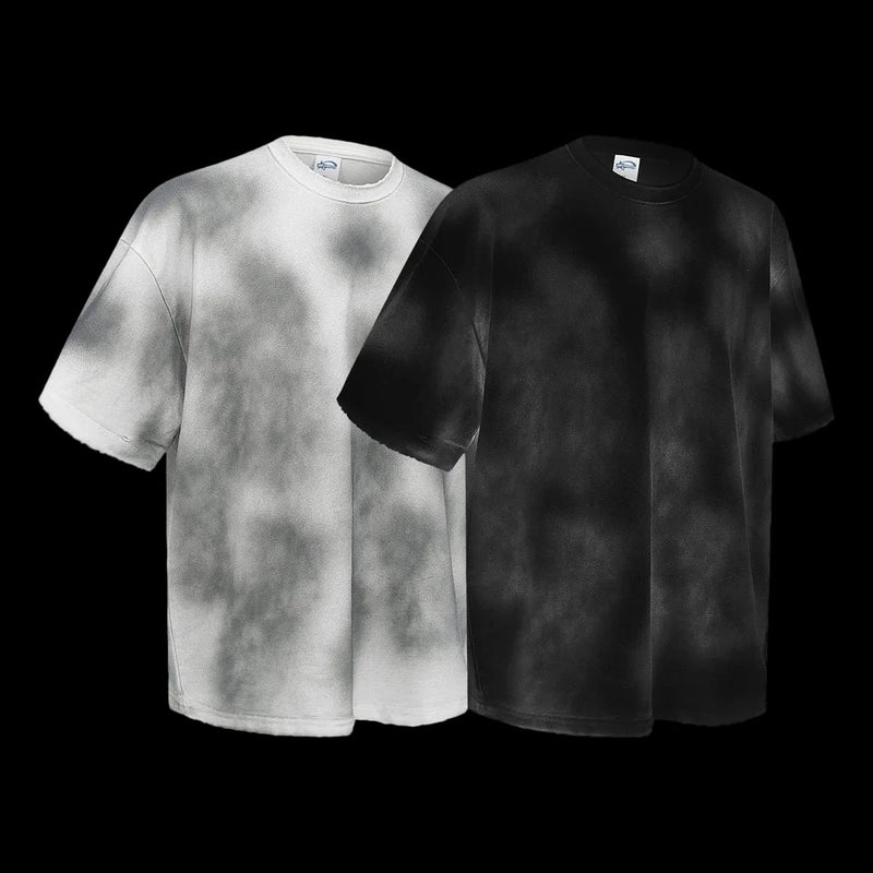 SPRAY DYE DISTRESSED TEE