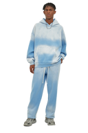 BLEACHED FLEECE HOODIE