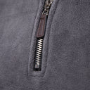 Polar Quarter-Zip: zip detail