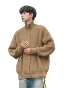 HERITAGE ROLL-NECK CARDIGAN