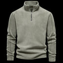Polar Quarter-Zip Olive flat