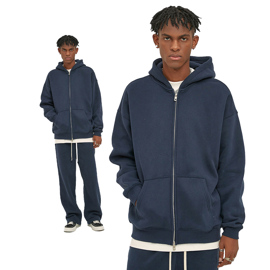 Fleece Zip-Up Hoodie