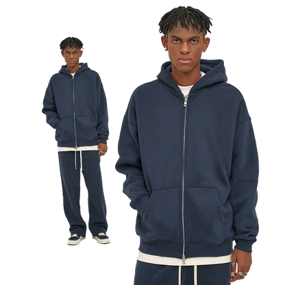 Fleece Zip-Up Hoodie