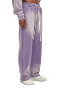 BLEACHED FLEECE SWEATPANTS