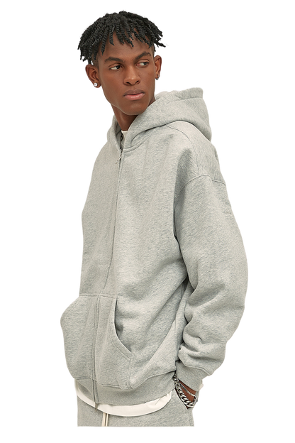 Fleece Zip-Up Hoodie