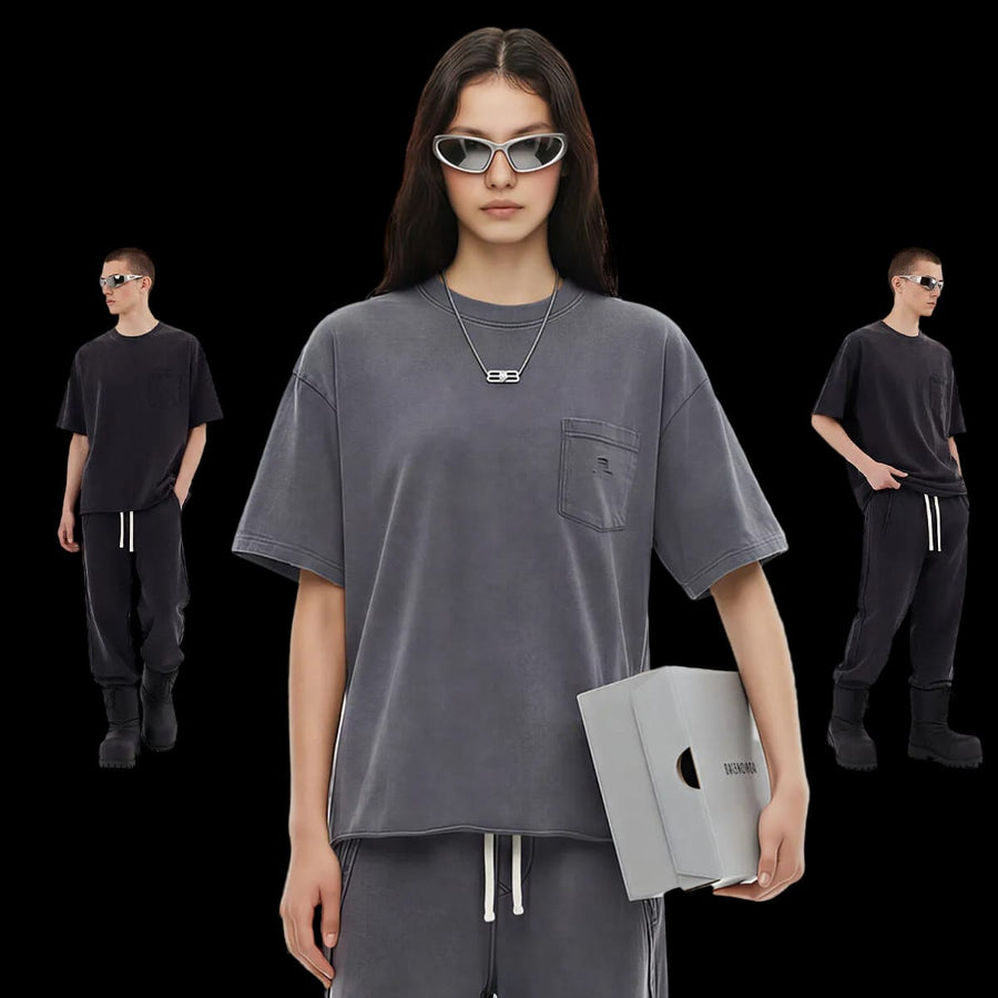 POCKET WASHED TEE