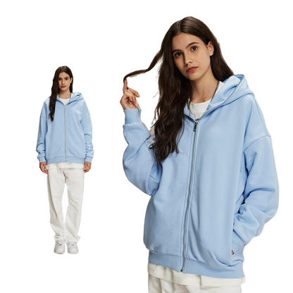 PASTEL FULL-ZIP HOODIE