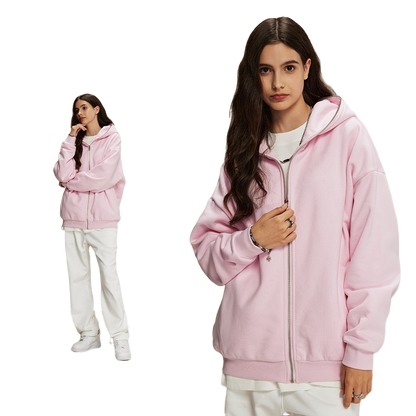 PASTEL FULL-ZIP HOODIE