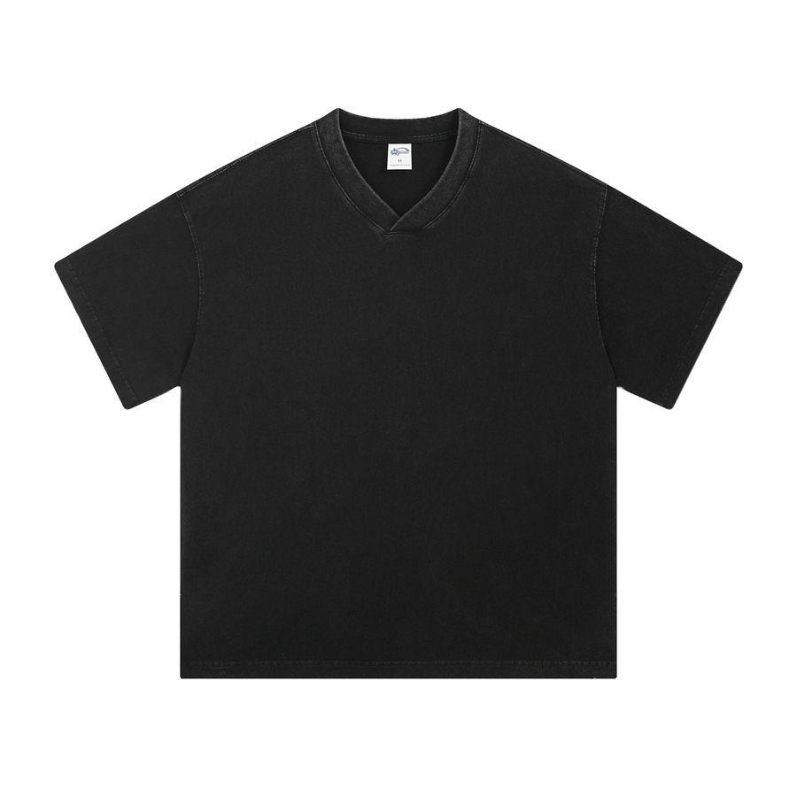 V-NECK RETRO TEE