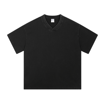 V-NECK RETRO TEE