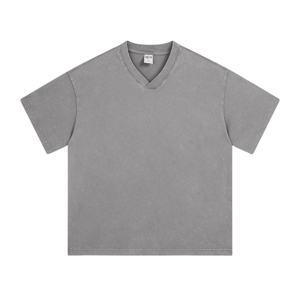 V-NECK RETRO TEE