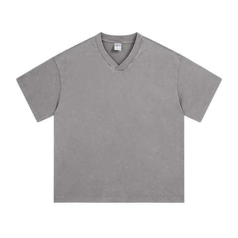 V-NECK RETRO TEE